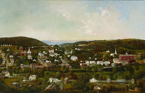 Winsted, Connecticut, ca. 1877, 1877, Sarah E. Harvey