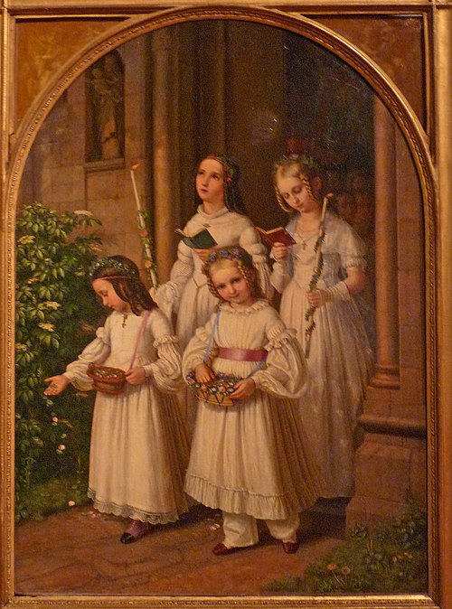 Première communion, 1841, Gottlieb Herz