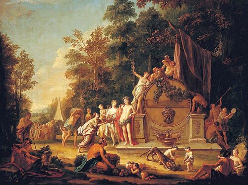 Bacchanal, 1725, Jean Jacques Spoede