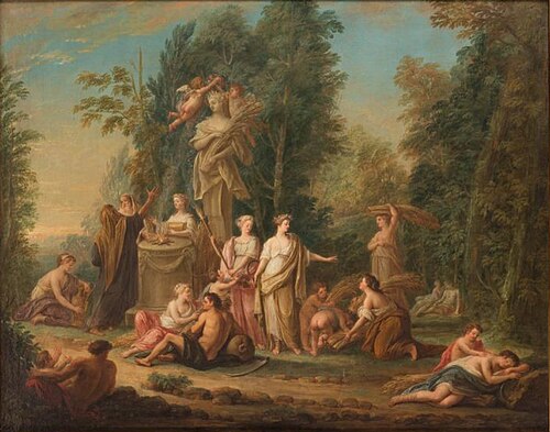 Tribute to Ceres, 1725, Jean Jacques Spoede