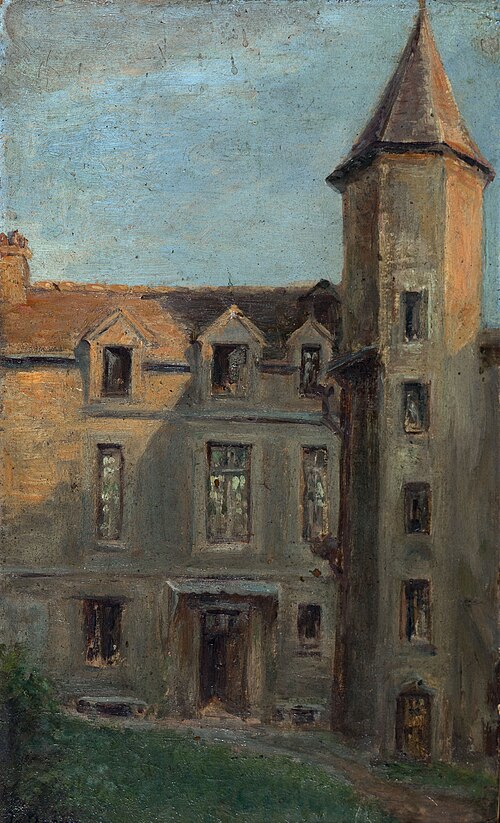 Tourelle à Gentilly, 1901, Lucie Dreux