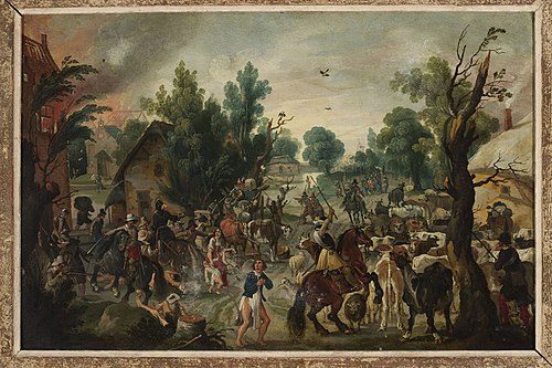 Assault on a town, , Sébastien Vrancx