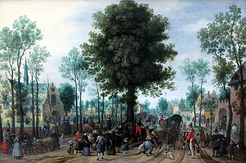 Flemish Fair, 1622, Sébastien Vrancx