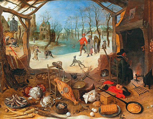 An Allegory of Winter, 1608, Sébastien Vrancx