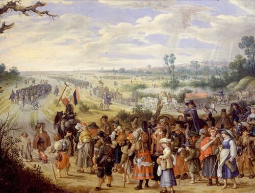 Scène de guerre, 1650, Sébastien Vrancx