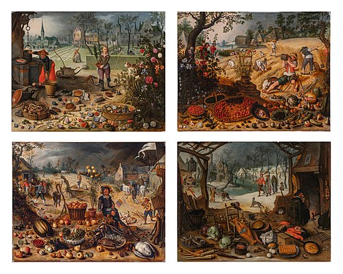 The four seasons (series), 1620, Sébastien Vrancx