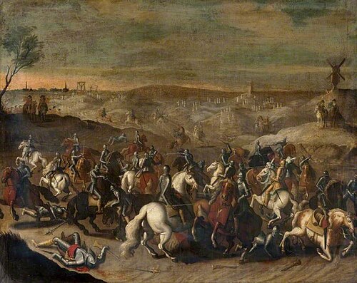 The Battle of Leckerbeetje, 1600, , Sébastien Vrancx