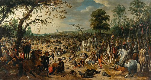 Plundering after the battle, 1625, Sébastien Vrancx