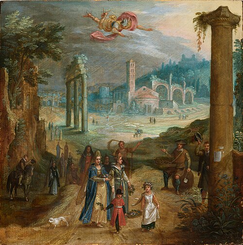 Mercury in love with Herse, 1622, Sébastien Vrancx