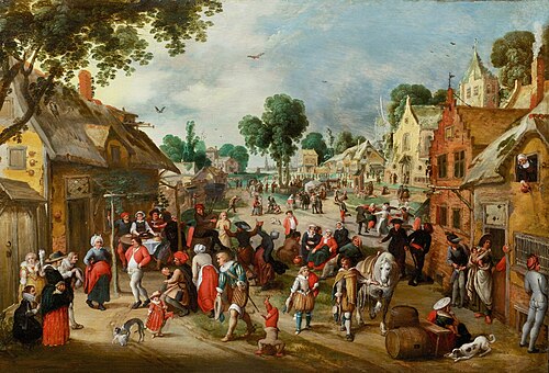Flemish Kermesse, 1634, Sébastien Vrancx