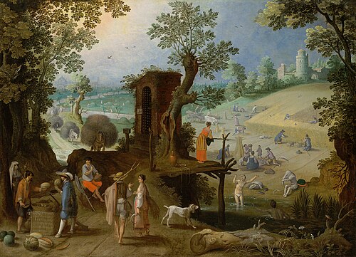 Summer, 1599, Sébastien Vrancx