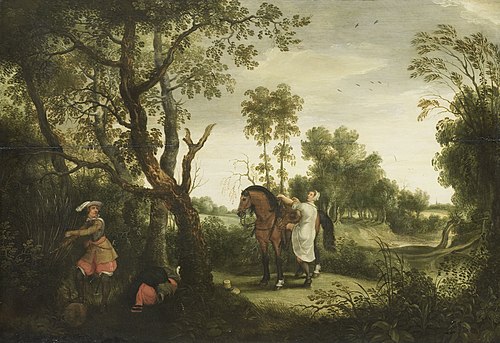 The robber punished, 1623, Sébastien Vrancx