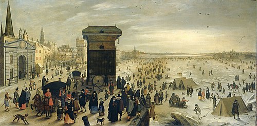 The Kranenhoofd on the Schelde, Antwerp, 1622, Sébastien Vrancx