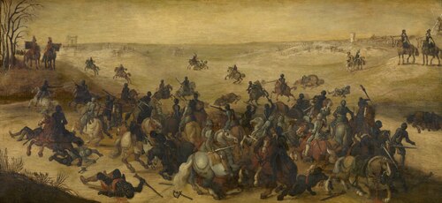 Battle of Leckerbetken, 1601, Sébastien Vrancx