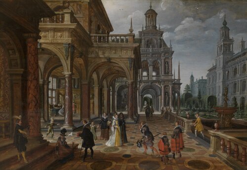 Palais, 1600, Sébastien Vrancx