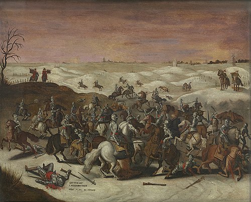 The Battle of Lekkerbeetje, 1601, Sébastien Vrancx