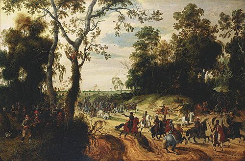 An Ambush, 1616, Sébastien Vrancx