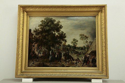 Plundering of a Village, 1610, Sébastien Vrancx