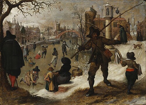 The Month of January, 1618, Sébastien Vrancx