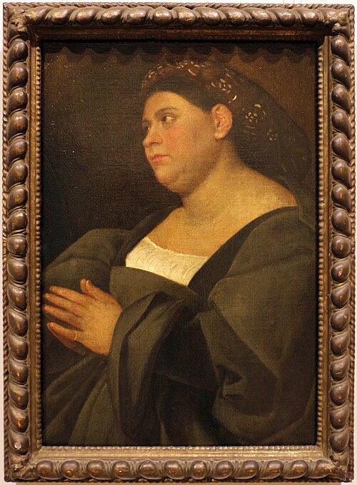 Porträt einer Gläubigen, , Giovanni Cariani