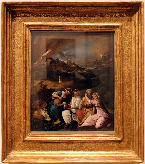 Lot e le figlie (Cariani), , Giovanni Cariani