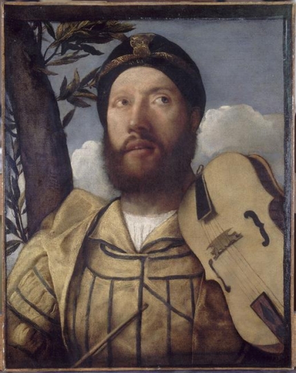 Joueur de lira da braccio, , Giovanni Cariani