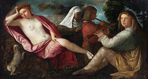 Concert à la campagne., 1517, Giovanni Cariani