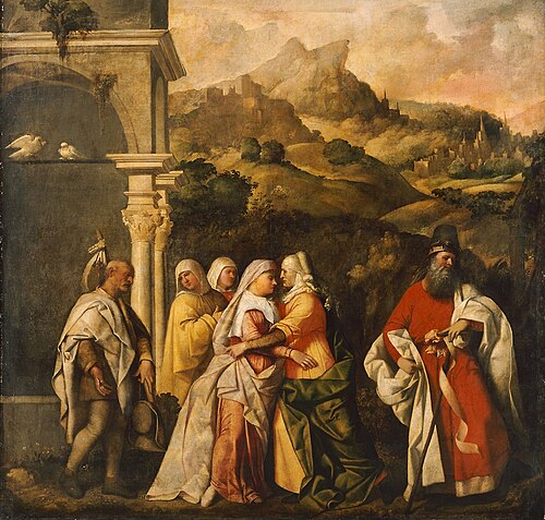 Visitation, 1524, Giovanni Cariani