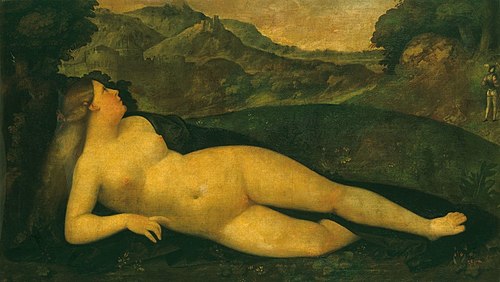 Venus in a Landscape, 1532, Giovanni Cariani