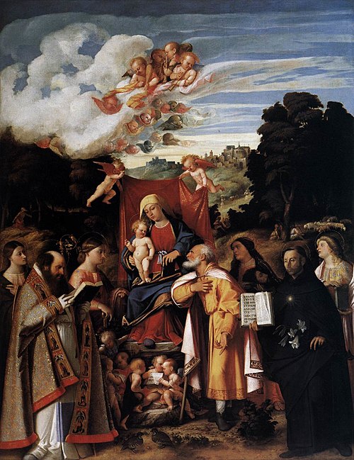 Pala di San Gottardo, 1517, Giovanni Cariani