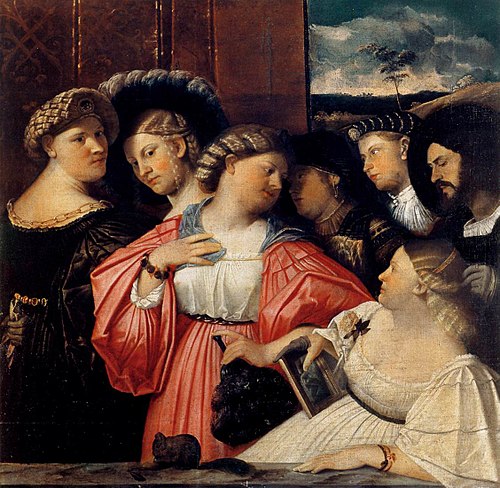 Sette Ritratti Albani, 1519, Giovanni Cariani
