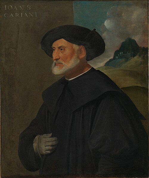 Portrait of an Old Patrician, 1540, Giovanni Cariani