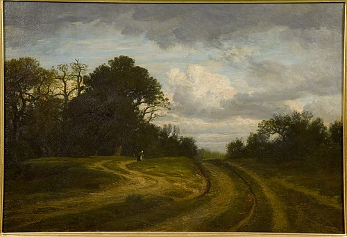 La route en forêt, 1835, Louis-Nicolas Cabat