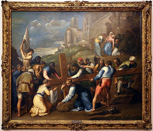 Road to Calvary, 1552, Battista Franco