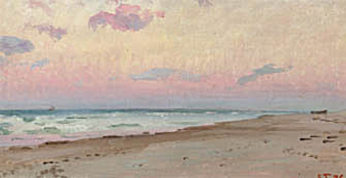 An evening in November., 1876, Laurits Tuxen