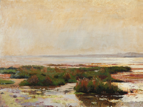 Sunshine on a shallow coast, 1911, Laurits Tuxen