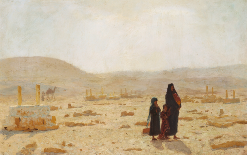 Tombeaux des Khalifs, 1889, Laurits Tuxen