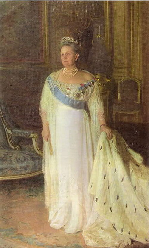 Dronning Olga af Grækenland, 1914, Laurits Tuxen