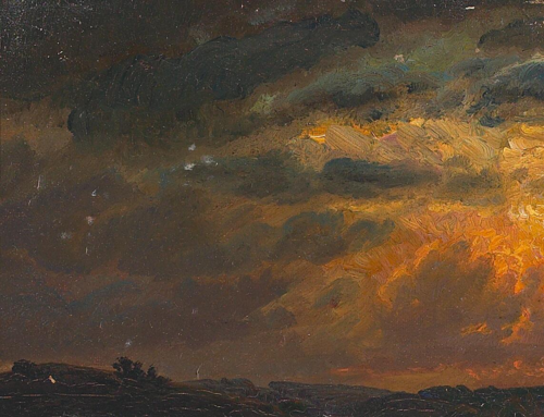 The evening sun over the fields., 1899, Laurits Tuxen