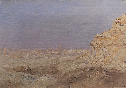 A View Of Cairo, 1889, Laurits Tuxen