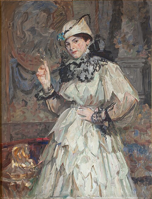 The Artist’s Daughter in Fancy Dress, 1916, Laurits Tuxen