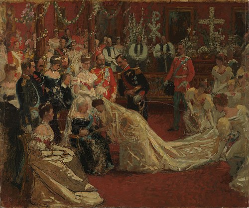 Painting, 1890, Laurits Tuxen