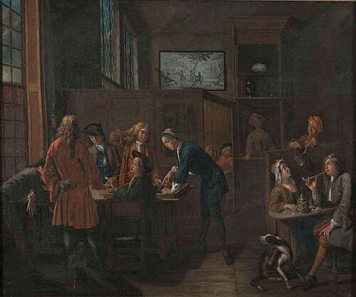 Interior of an Alehouse, , Joseph Van Aken