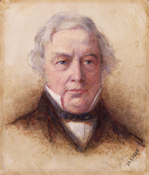 Thomas Love Peacock, 1858, Henry Wallis