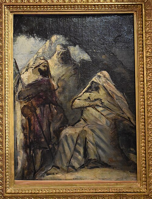 Étude d’Arabes, 1900, Eugène Béringuier