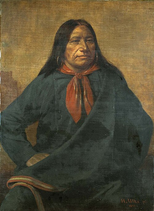 Spotted Tail, 1877, Henry Ulke