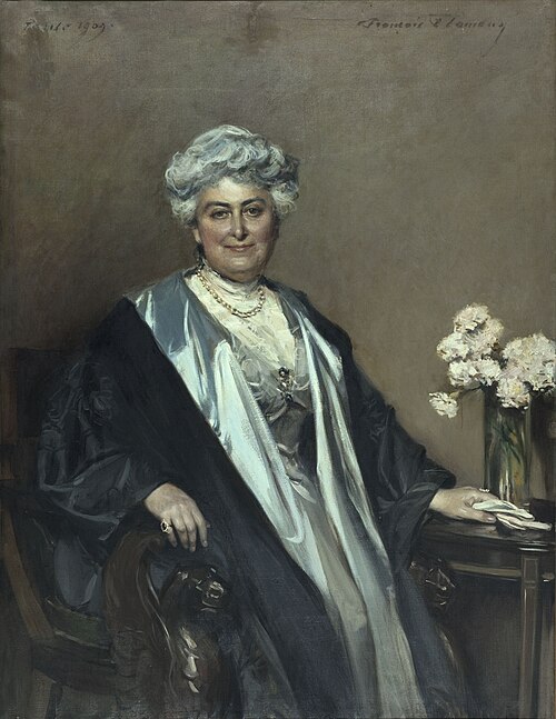 Portrait de Madame Soyer, 1909, François Flameng