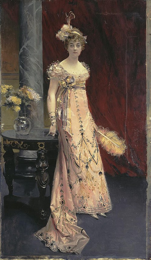 Portrait of Dora of Leuchtenberg, 1896, François Flameng