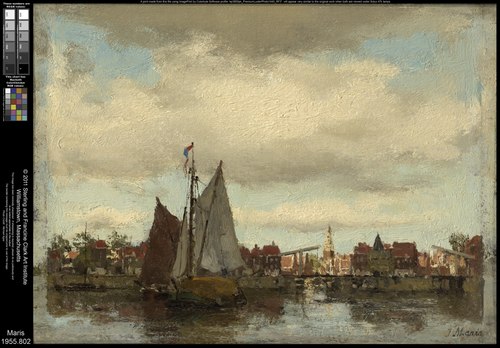 Harbor Scene, , Jacob Maris