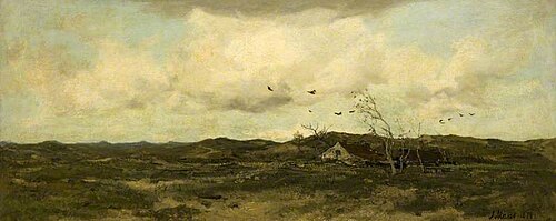 Breezy Downs, 1875, Jacob Maris